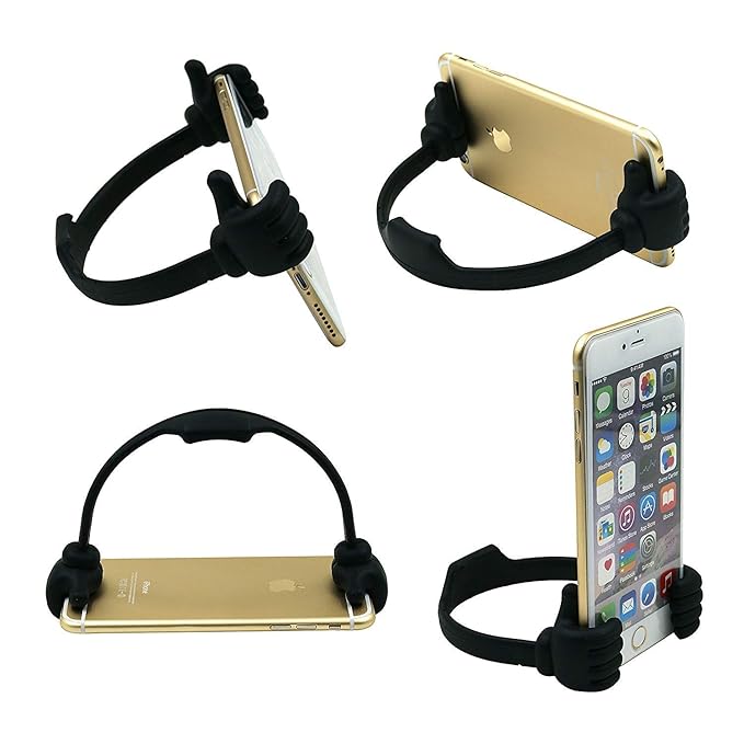 Stand for Smartphones and Tablets Universal Flexible Thumb Holder