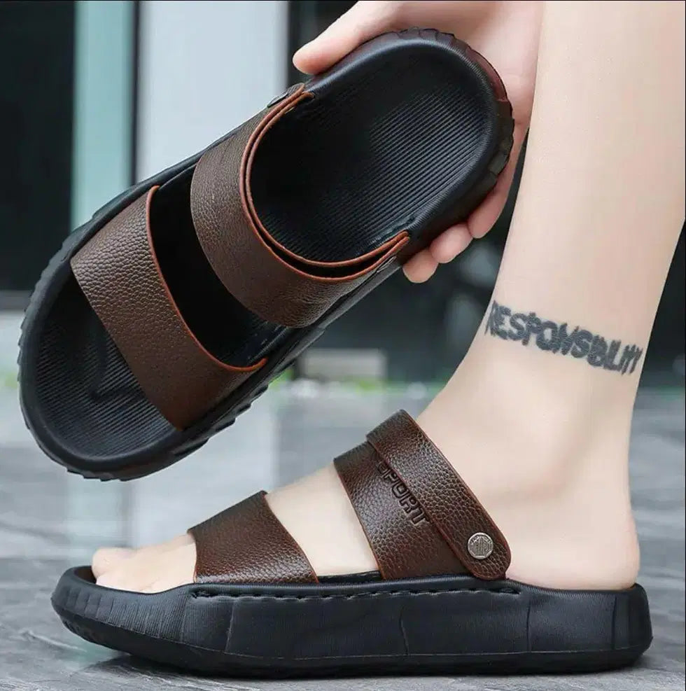 Men's Breathable Casual Sandals – Brown