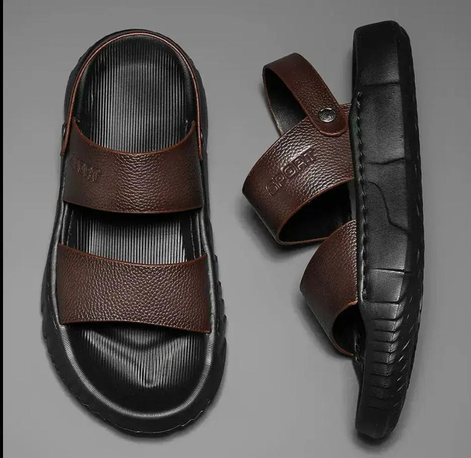 Men's Breathable Casual Sandals – Brown