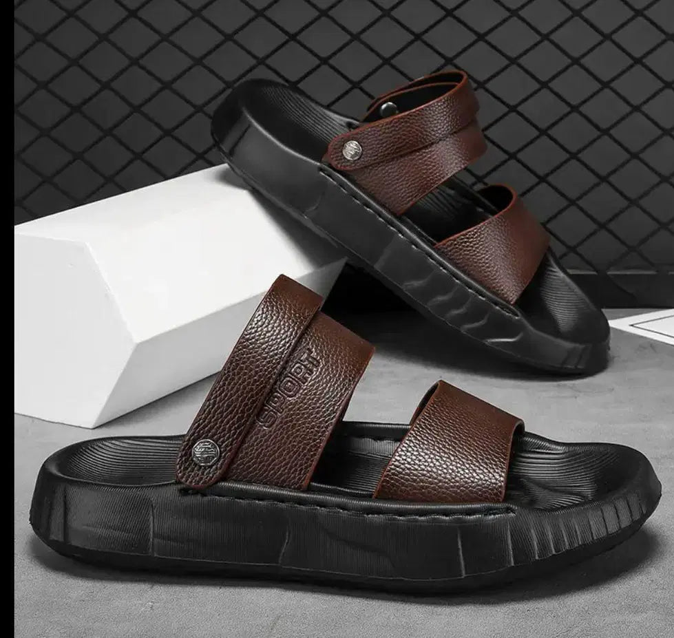 Men's Breathable Casual Sandals – Brown