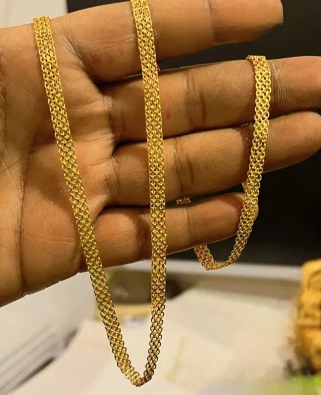 Gold-Plated Chain 24" – Unisex