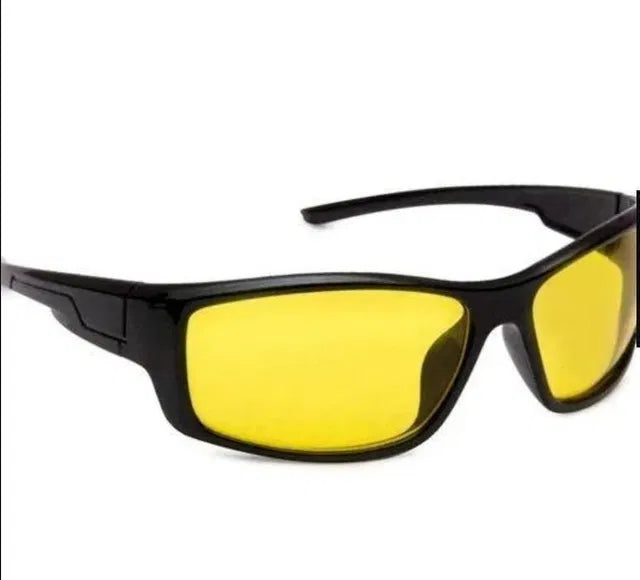 Unisex Aviator Sunglasses – Night Vision Yellow